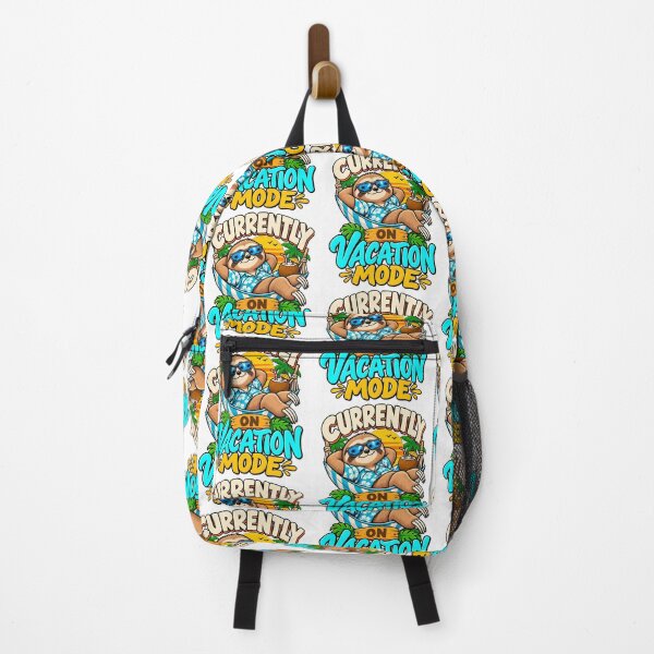 Item preview, Current Vacation Mode Funny Sloth Tropical Beach Sunset Summer designed and sold by BDLuck2021.