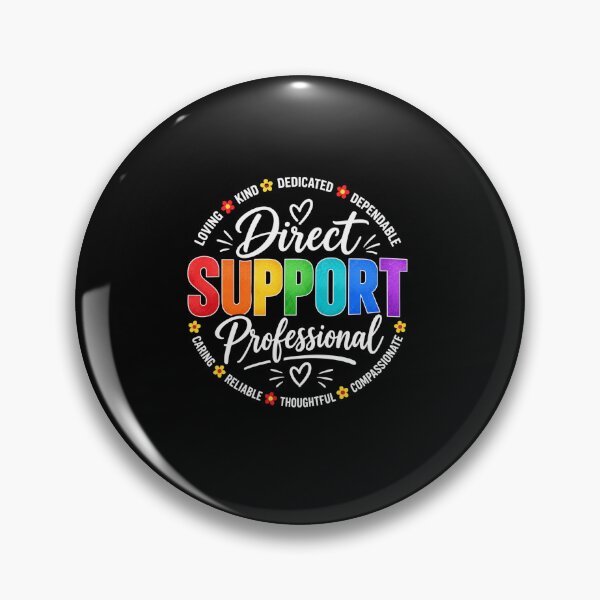 Item preview, Direct Support Rainbow Pride Volunteer Heart Quote designed and sold by anapldv.