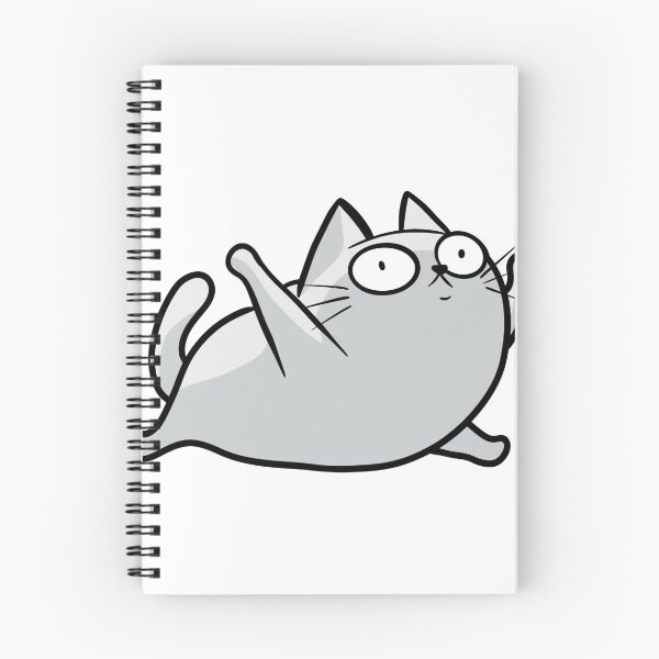 Item preview, Funny Memes Cat Running Gray Cat designed and sold by Thenoblecat.