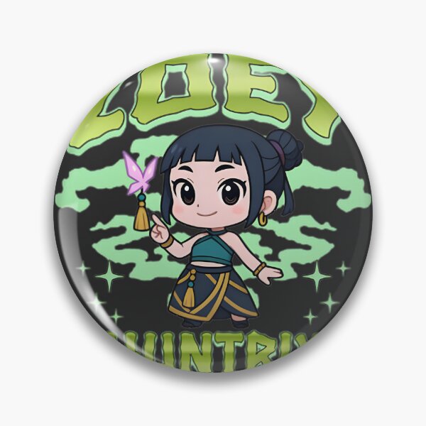 Item preview, Zoey Huntrix Kpop Style Demon Hunters Graphic Design designed and sold by SilvertheHOX.