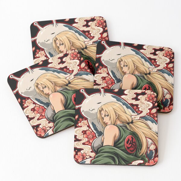 Item preview, Mystical Green Warrior Woman – Sakura Blossom Japanese Fantasy Art designed and sold by Dyan4.