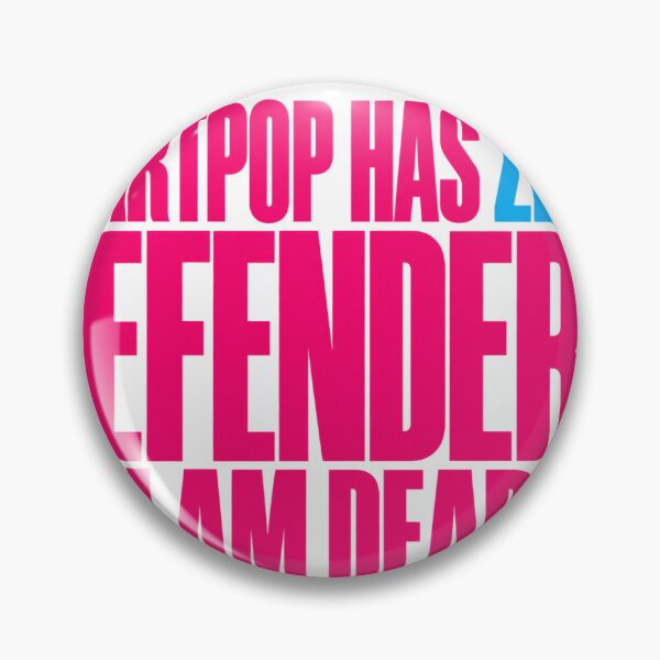 Item preview, ARTPOP Zero Defenders Quote Sticker designed and sold by AspectFlora.
