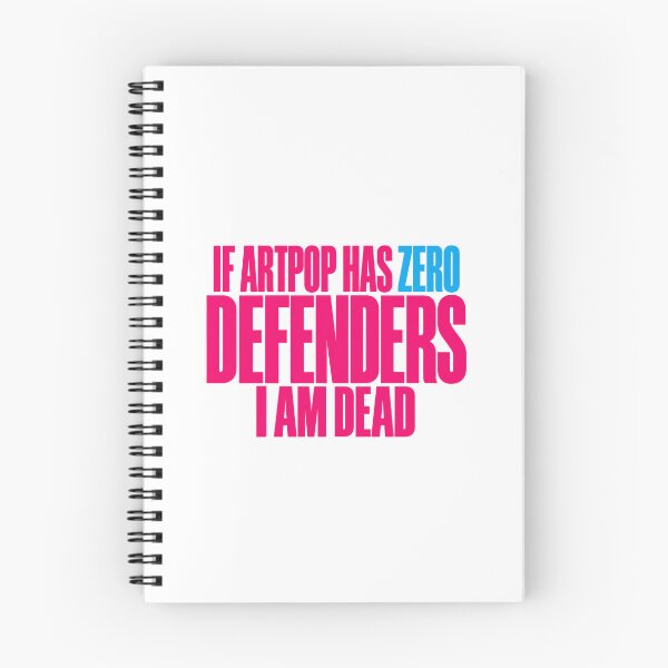 Item preview, ARTPOP Zero Defenders Quote Sticker designed and sold by AspectFlora.