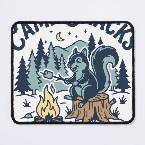 Item preview, Forest Club Squirrel Campfire designed and sold by Chillo tees.