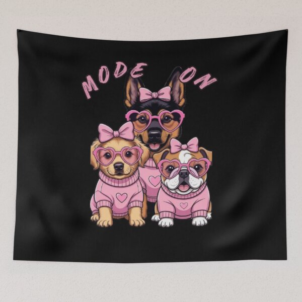 Item preview, Dog Mode On – Funny Dog Lover Sunglasses Graphic designed and sold by JeraiffsonCorner .