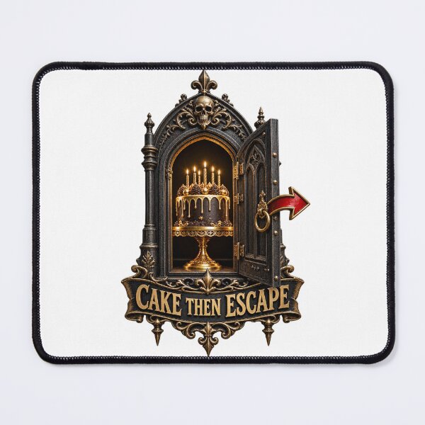 Item preview, Birthday Cake Emergency Exit designed and sold by TrendTribeTP.