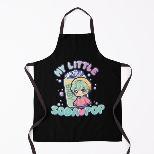 Item preview, Cute Baby and Soda Pop Illustration Design for Kids and Families designed and sold by SilvertheHOX.