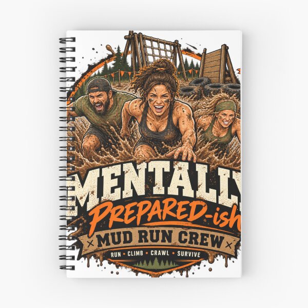 Item preview, Mentally Prepared-ish Mud Run Crew Premium T-Shirt designed and sold by omar ousalah.