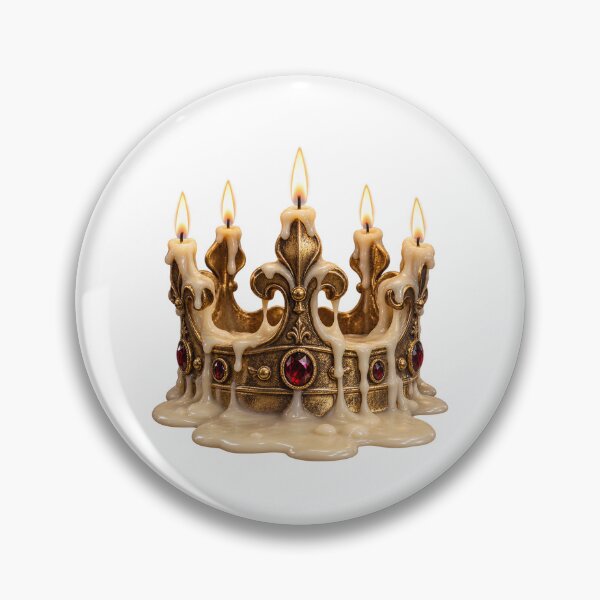 Item preview, Birthday Candle Melted Crown designed and sold by TrendTribeTP.