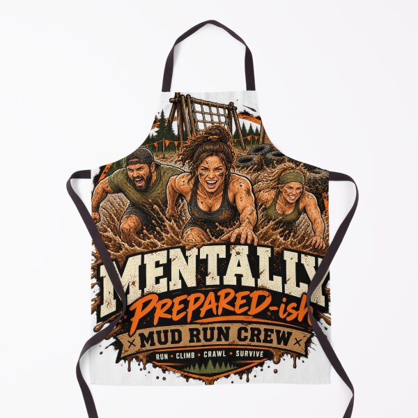 Item preview, Mentally Prepared-ish Mud Run Crew Premium T-Shirt designed and sold by omar ousalah.