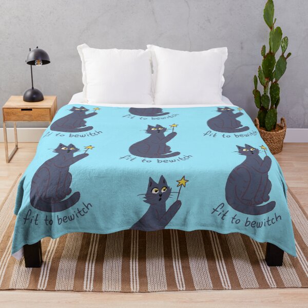 Item preview, Fit to Bewitch Russian Blue Cat designed and sold by DanuskaArt.