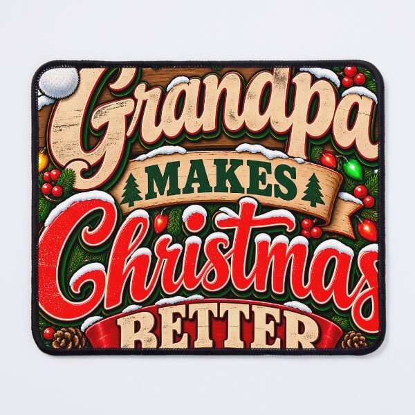 Item preview, Grandpa Makes Christmas Better Buffalo Plaid Grandpa designed and sold by 198tees.