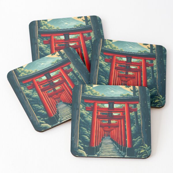 Item preview, Fushimi Inari Kyoto Art designed and sold by JacksoonLester.