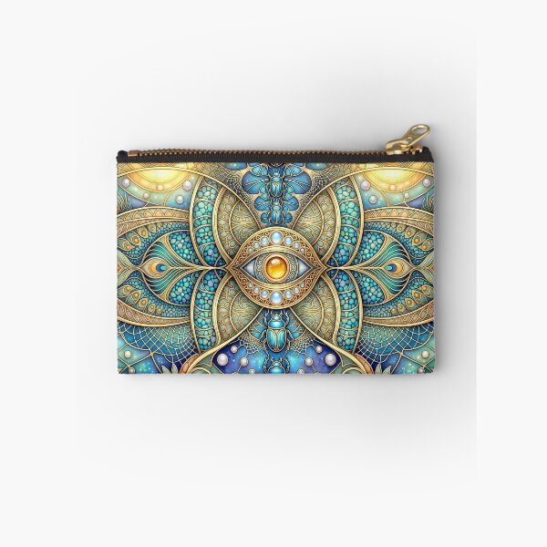 Item preview, Mystical Golden Scarab All Seeing Eye designed and sold by Frackxion.