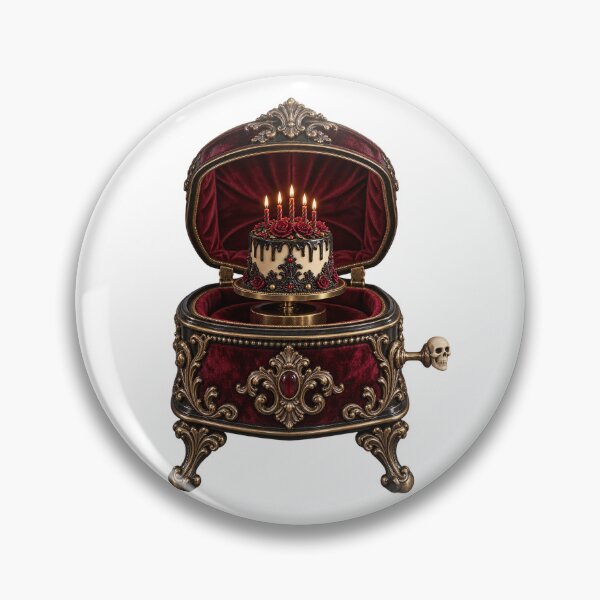 Item preview, Gothic Birthday Music Box designed and sold by TrendTribeTP.