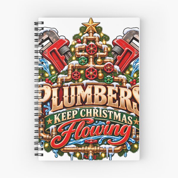 Item preview, Plumbers Keep Christmas Flowing Plumber Christmas designed and sold by 198tees.