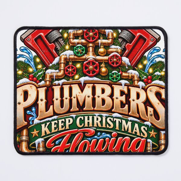 Item preview, Plumbers Keep Christmas Flowing Plumber Christmas designed and sold by 198tees.