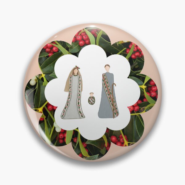 Item preview, Minimalist Family Silhouette with Festive Holly Berries Botanical Art designed and sold by Liberarteprint.