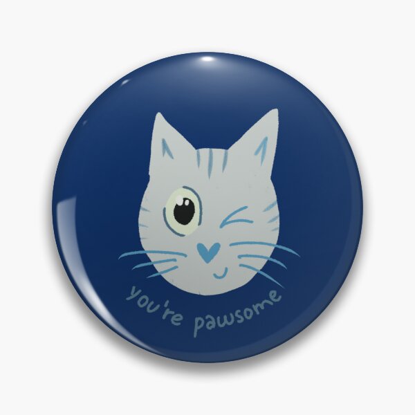 Item preview, You Are Pawsome White Cat designed and sold by DanuskaArt.