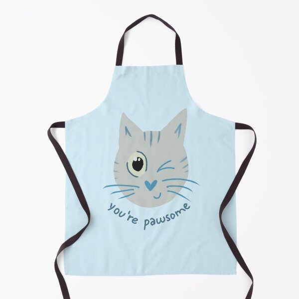 Item preview, You Are Pawsome White Cat designed and sold by DanuskaArt.