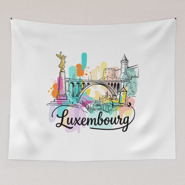 Item preview, Luxembourg Travel Art - City & Heritage designed and sold by EdwinkOne.