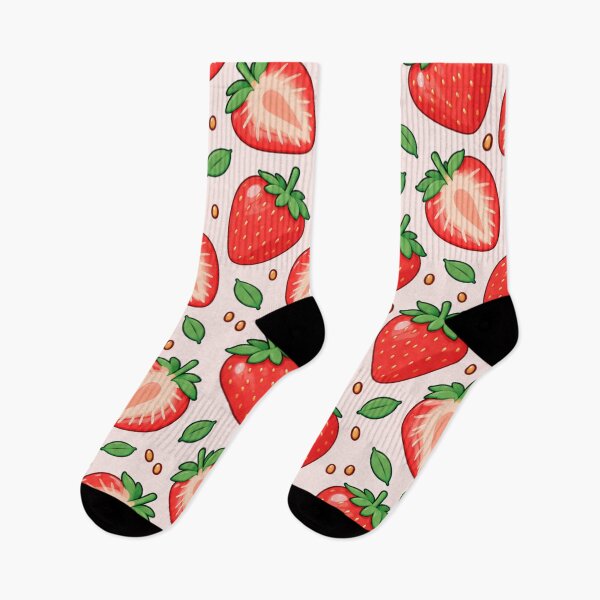 Item preview, Cute Strawberry Fruit designed and sold by mycute-stickers.