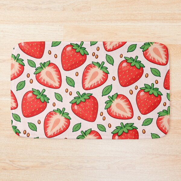 Item preview, Cute Strawberry Fruit designed and sold by mycute-stickers.
