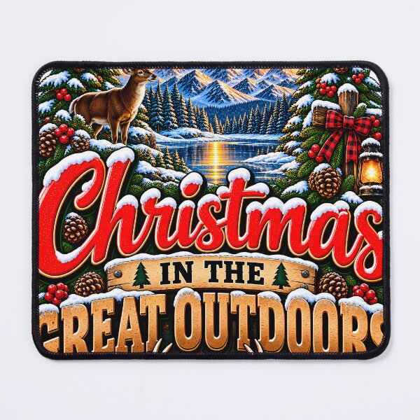 Item preview, Christmas In The Great Outdoors Hunting And Nature designed and sold by 198tees.