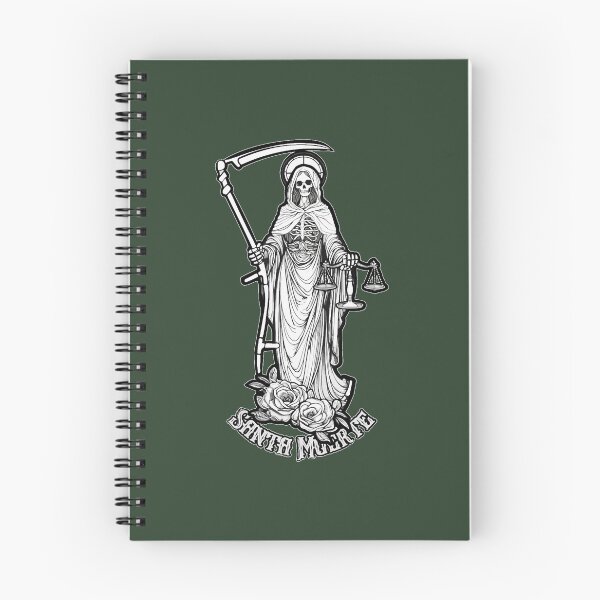 Item preview, Santa Muerte with Scales - Saint Death Oversized T-Shirt designed and sold by MagicMealing.