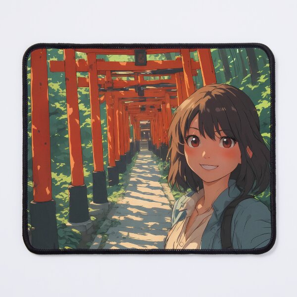 Item preview, Anime Girl Kyoto Journey designed and sold by JacksoonLester.