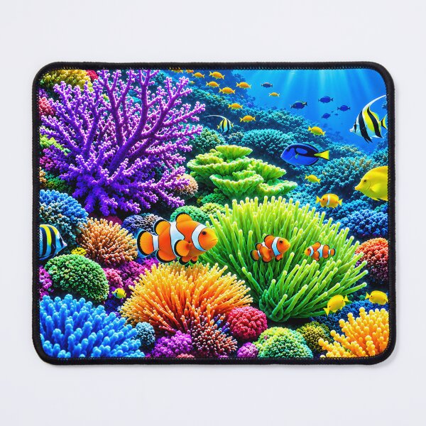 Item preview, Vibrant Tropical Coral Reef designed and sold by MagicCrystal.