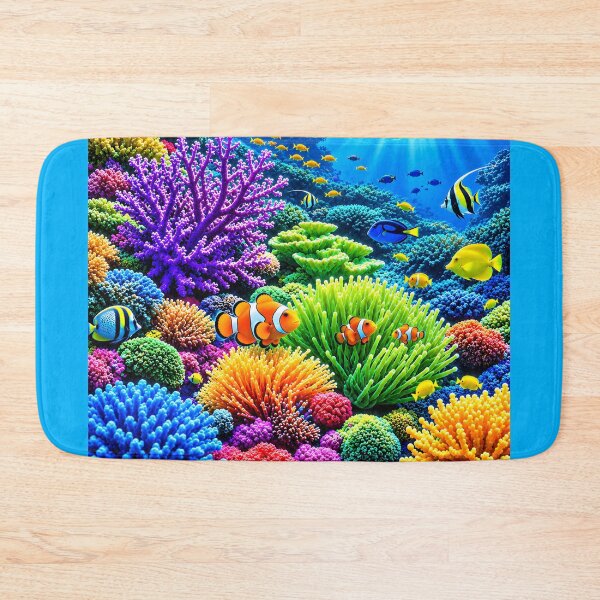 Item preview, Vibrant Tropical Coral Reef designed and sold by MagicCrystal.