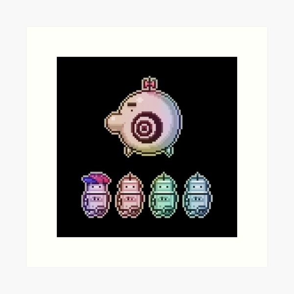 Time Traveleing Soulbots Art Print