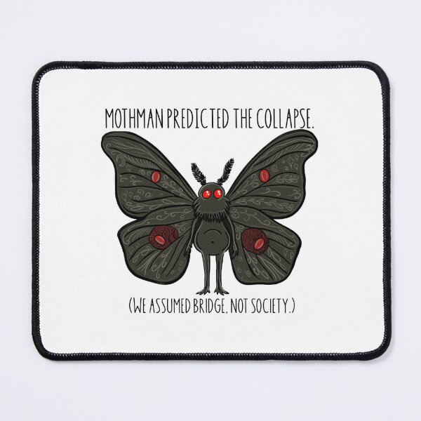 Item preview, Mothman’s Prediction 2 designed and sold by Cosmos & Chlorophyll.