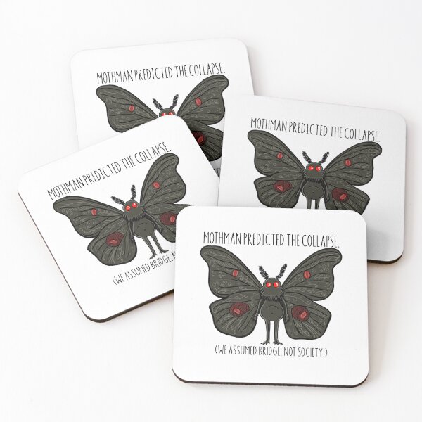 Item preview, Mothman’s Prediction 2  designed and sold by Cosmos & Chlorophyll.