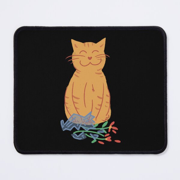 Item preview, Good Luck Orange Cat  designed and sold by DanuskaArt.