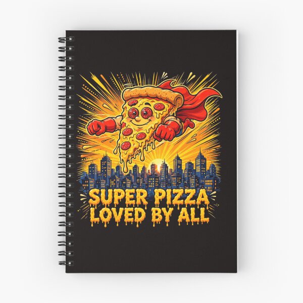 Item preview, Super Pizza Superhero Flying Cartoon - Loved By All designed and sold by Ibrahimhema5.