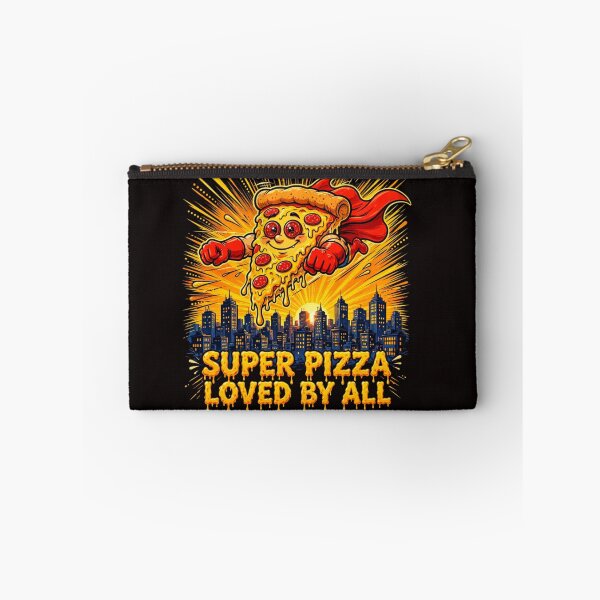 Item preview, Super Pizza Superhero Flying Cartoon - Loved By All designed and sold by Ibrahimhema5.