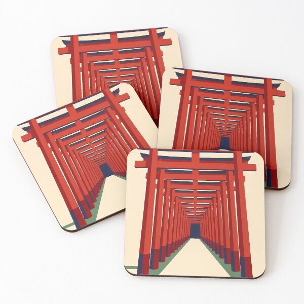 Item preview, Minimal Fushimi Inari designed and sold by JacksoonLester.