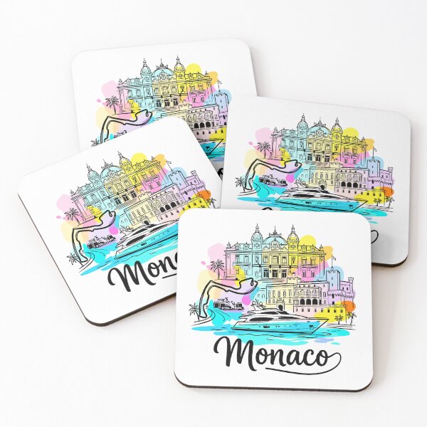 Item preview, Monaco Travel Art - French Riviera designed and sold by EdwinkOne.