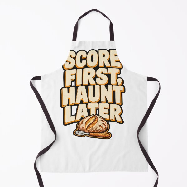 Item preview, Score First Haunt Later Funny Sourdough Baker designed and sold by UrbanCanvvas.