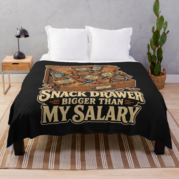 Item preview, Snack Drawer Bigger Than My Salary Shirt, Funny Teacher T-Shirt, Teacher Salary Humor Tee, Funny Classroom Gift Shirt, Vintage Teacher Graphic designed and sold by TshirtsLabs.