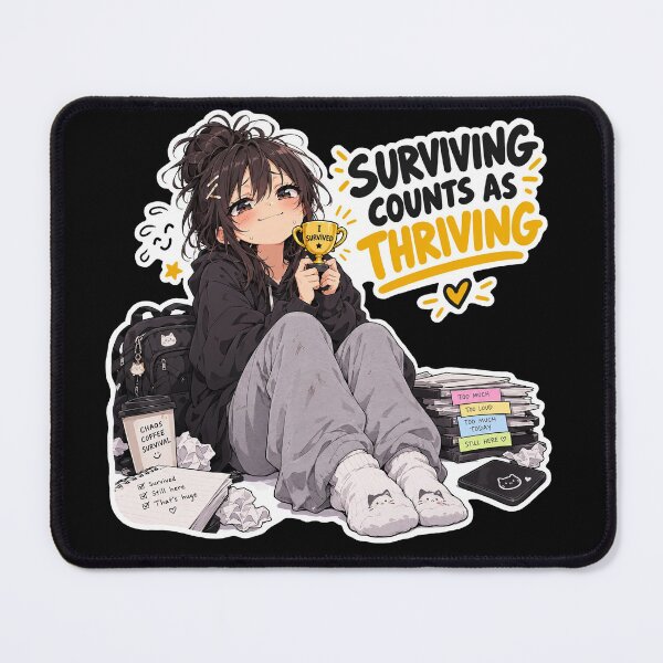 Item preview, Surviving counts as thriving. designed and sold by katerynaS99.