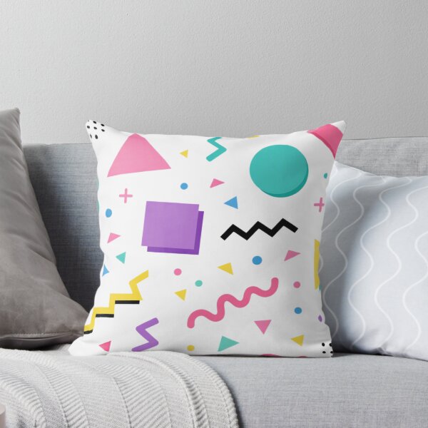 Item preview, 80s Retro Memphis Abstract Geometric Pattern designed and sold by RetroWaveDesign.