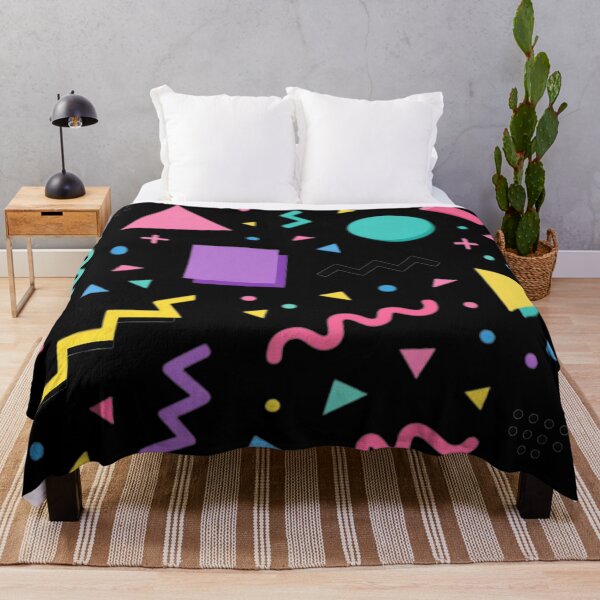 Item preview, 80s Retro Memphis Abstract Geometric Pattern designed and sold by RetroWaveDesign.