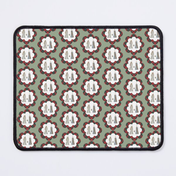 Item preview, Minimalist Family Silhouette with Festive Plaid designed and sold by Liberarteprint.