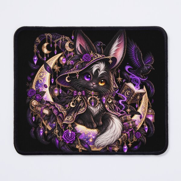 Item preview, Mitzy the Mystic Seer – Gothic Anime Rabbit | Luna’s Forest Friends designed and sold by TheInkRaven.