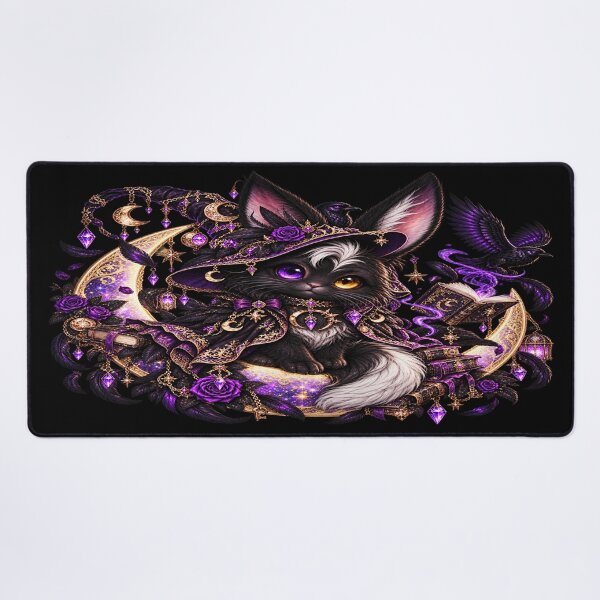 Item preview, Mitzy the Mystic Seer – Gothic Anime Rabbit | Luna’s Forest Friends designed and sold by TheInkRaven.