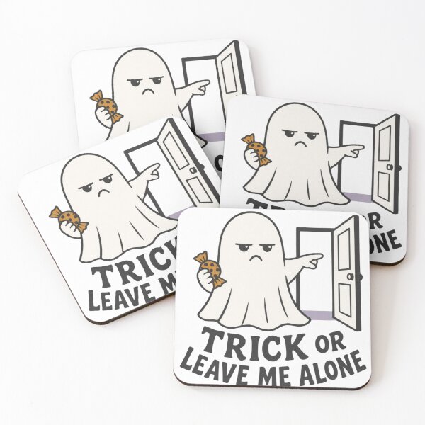 Item preview, Trick or Leave Me Alone Funny Introvert Halloween Ghost designed and sold by T-version.