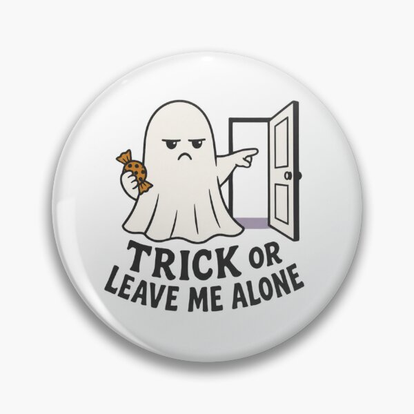 Item preview, Trick or Leave Me Alone Funny Introvert Halloween Ghost designed and sold by T-version.